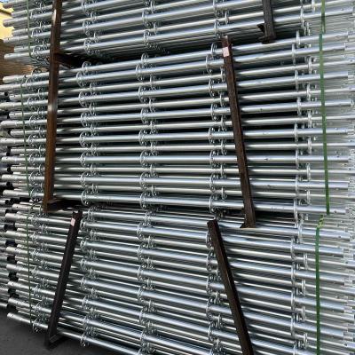 China Carbon Steel Standard Level Scaffolding 48*3.25*1000 5.9Kg Vertical Scaffold Vertical for sale