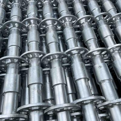 China Hot Galvanized Carbon Steel 48*3.25*1500 8.4kg Scaffolding Vertical Standard Level for sale