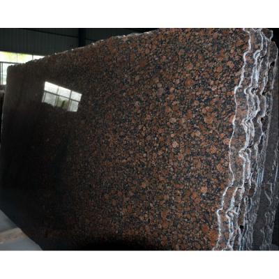 China Modern Polished Natural Baltic Brown Granite Slabs For Countertop for sale