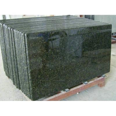 China Butterfly Green Kitchen Island Countertops Traditional Pre Cut Custom Stone Granite for sale