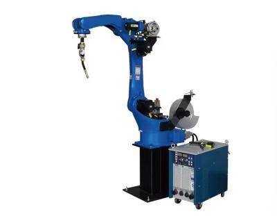 China Manufacturing Plant 1.4-meter-high precision welding robot for auto parts factories in China is a hot seller in 2022 for sale