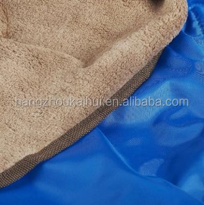 China Waterproof Camping Blanket Plush Fleece Outdoor Stadium Blanket or Camping Rise or Promotion Blanket for sale