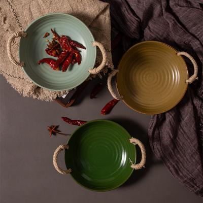 China Disposable Wholesale Mixing Bowl Set Salad Bowl Set Pottery Noodle Soup Small Bowl For Home Kitchen for sale