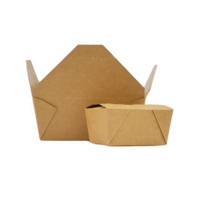 China Food Packaging Paper Box Disposable Disposable Paper Food Container Made in Vietnam for sale