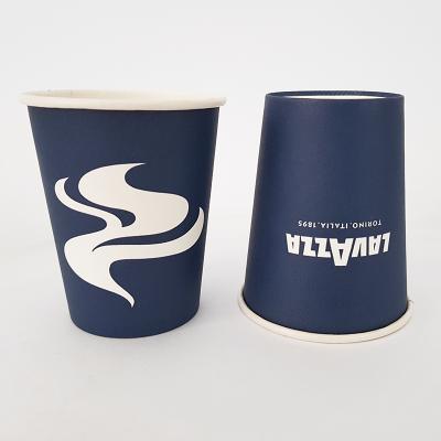 China 6oz single wall paper cups with your logo for sale