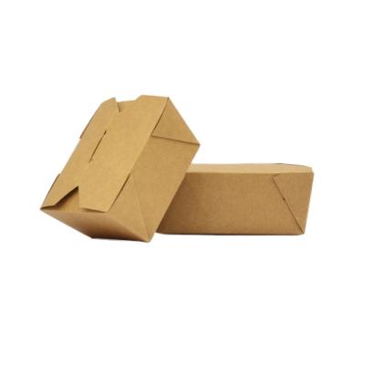 China Disposable Kraft Paper Container With Your Vietnam Factory Printing for sale