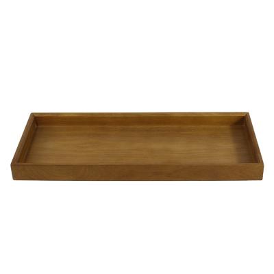 China Europe Restaurant Wooden Tray Serving Trays Custom Wholesale Wooden Bamboo Tray for sale