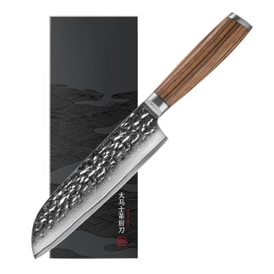 China Viable Japanese Knife Damascus Knife 7 Inch Cook's Knife for sale