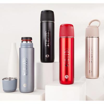 China PORTABLE FGA Double Wall Vacuum Flask Insulated Stainless Steel Water Bottle With Custom Logo for sale