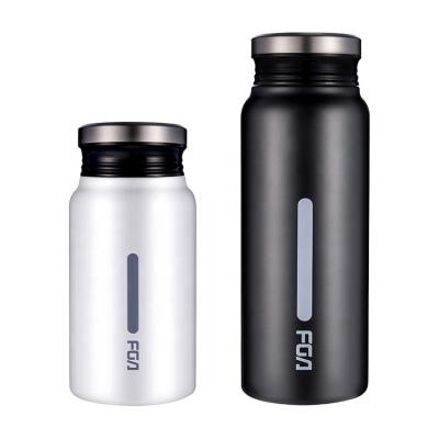 China Fuguang BPA Free Stainless Steel PORTABLE Water Bottle Double Wall Vacuum Bulk Water Bottle With Custom Logo for sale