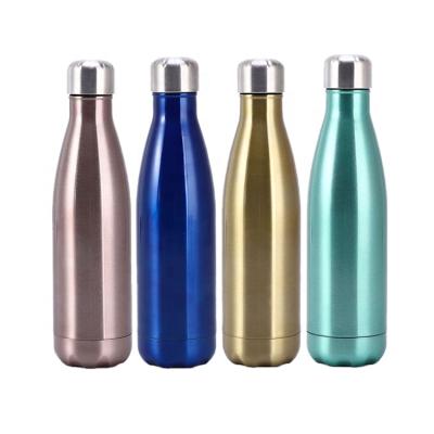 China Fuguang 17oz Cola Water Bottle PORTABLE Stainless Steel Water Bottle Cola Shaped Bottle for sale