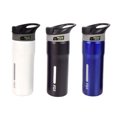 China Fuguang PORTABLE Stainless Steel Sports Water Bottle BPA Free Double Wall Vacuum Flasks And Thermoses for sale