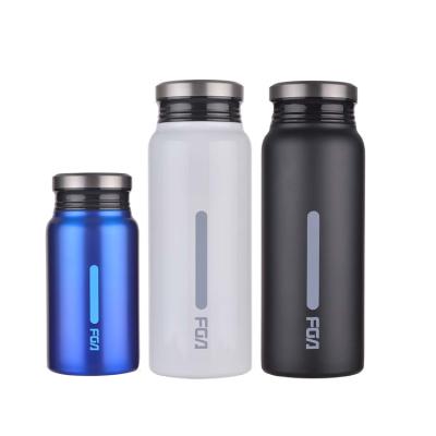 China Fuguang PORTABLE Double Wall Thermoses Bottle Stainless Steel Sports Water Bottles With Custom Logo for sale