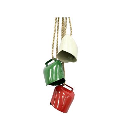 China Christmas / YIXING Professional Design Halloween / Party Decorations Ornaments Gold Bell Pendant Sublimation Ornaments Hanging Decoration Christmas Bell Ornaments for sale