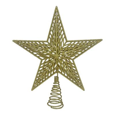 China YIXING Christmas Tree Top Sparkle/Christmas Halloween Decorations/Happy Party Stars Hang Xmas Decoration Supplies Christmas Tree Decor for sale