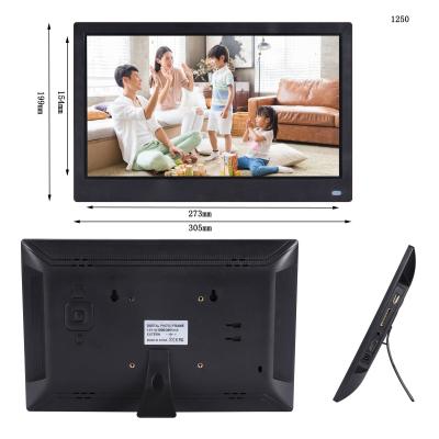 China Gelijkstroom-van de het Touche screen Digitale Foto van de Machtsinput Kaders 12,5“ IPS HD Android Touch screen Te koop