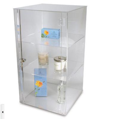 China Makeup Cosmetic Acrylic Display Stands , Clear Brochure Holders And Displays for sale