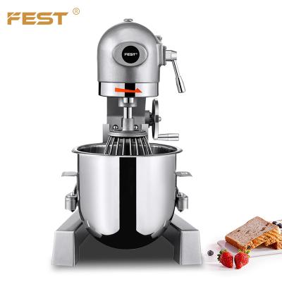 China Commercial Industrial Dough Food Mixer Machine Bowl-Lift Design Food Meat Mixer Dough Mixing Mixer 10 Liter for sale