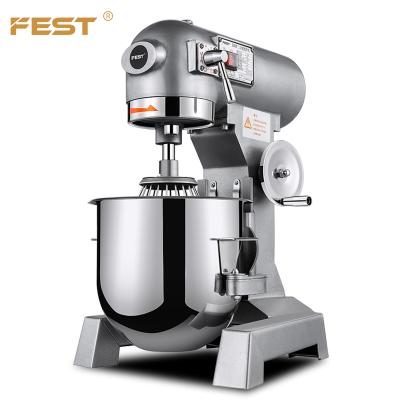 China Commercial 10L Beater Ejector Button Food Mixers Kitchen Cake Mixer Dough Mixer For Sale for sale