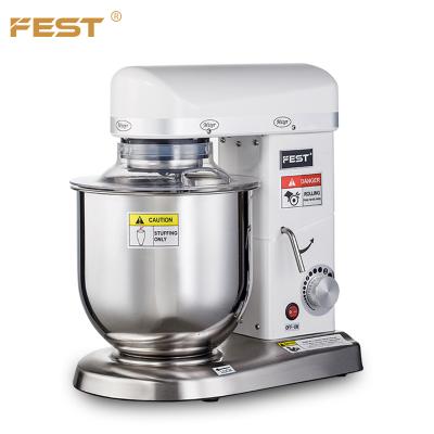 China FEST Food Processor Mixer and Blender Ejector Button 7 Quart Kitchen Commercial Food Mixers for sale