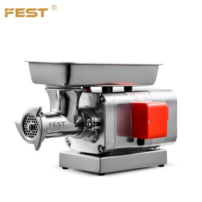 China Hotels Commercial 12 Mincer Stainless Steel Mincer Machine Meat Grinding Machine for sale