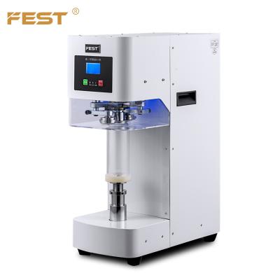 China FEST Beer Can Sealer Machine Non Rotary Sealing Cans Machine Automatic Can Sealer for sale