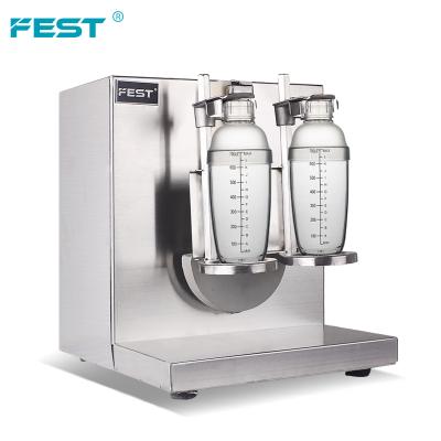 China Commercial hotels FEST boba tea equipment 2 cups bubble dasin bubble tea shaker machine bubble tea shaker machine for sale for sale