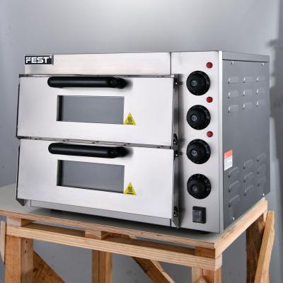 China High efficiency and evenly heating commercial tabletop pizza oven 40L homphon pizza oven paraguay for sale