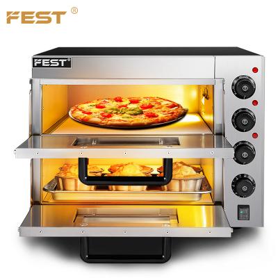 China High efficiency and evenly heating garden pizza oven 40 liters electric conveyor oven commercial pizza oven commercial for sale