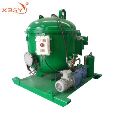 China Stainless steel horizontal control vacuum degassing machine for sale, vacuum degasser drilling for mud system, mud vacuum degasser for oil field for sale