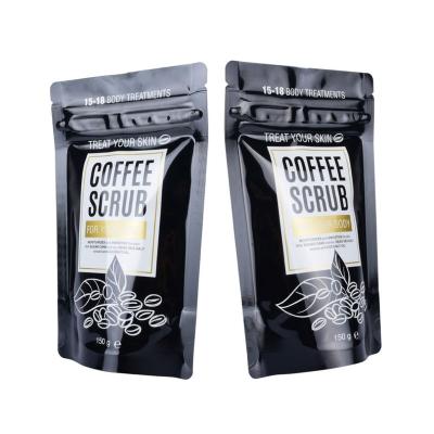 China Barrier Laminated Aluminum Foil Doypack Zipper Snack Custom Coffee Bags Printed Bag With Valve for sale