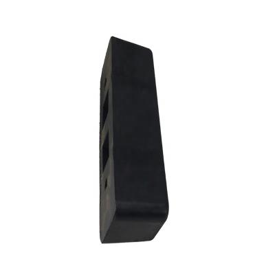 China Black Rubber D Type Loading Dock Bumper for sale