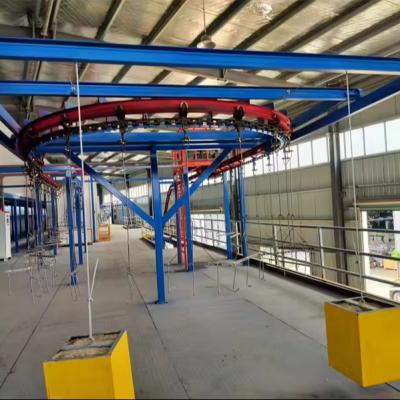 China Electrostatic Powder Coating Line for Customized Large-Scale Assembly Workshop Production for sale