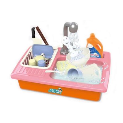 China Plastic Wash Basin Toy Kitchen Toys Set Happy Children Pretend To Play Kitchen Set Toys for sale