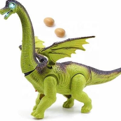 China Electric Walking Dinosaur Lay Egg Toys Dinosaur Educational Toys With Realistic Sound And Light Weight JC051291 for sale