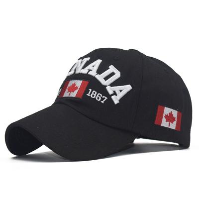 China Wholesale COMMON hats embroidery CANADA hat and hat adjustable baseball cap for sale