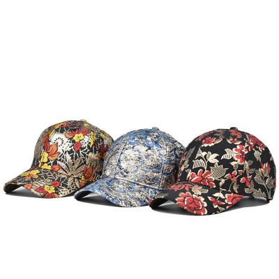 China JOINT wholesale stock hat high quality hiphop hat caps fashion print for sale