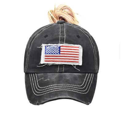 China COMMON Wholesale Custom Logo 6 Panel Wash Cotton Baseball Cap Hat for sale