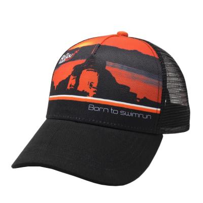 China JOINT Wholesale Personality Sublimation Your Own Logo Trucker Hat Unisex Adult Custom Mesh Trucker Hat for sale