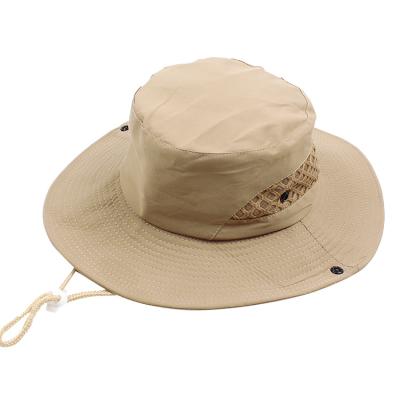 China Fashion Outdoor Camp Hat\Wholesale Comfortable\Wide Breathable Summer Wide Brim Mesh Two Sides Out Door Hat for sale