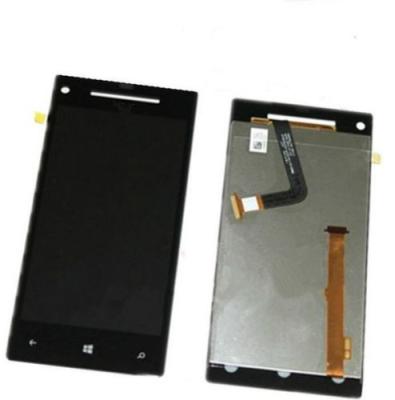 China Professional Digitizer HTC 8X Mobile Phone LCD Screen , cell phone screen Custom parts for sale