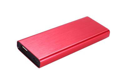 China Universele Draagbare 10000 Mah Mobiele Machtsbank 5V 2.1A voor de melkweg van iphone4 5/Samsung s3 Te koop