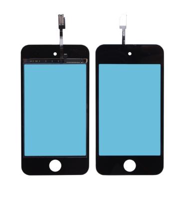 China Black Custom  Ipod Touch Mobile Phone LCD Screen Digitizer 3.5 inches for sale