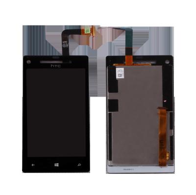 China HTC LCD Screen For 8X LCD Digitizer Screen Black 4.3 Inches for sale