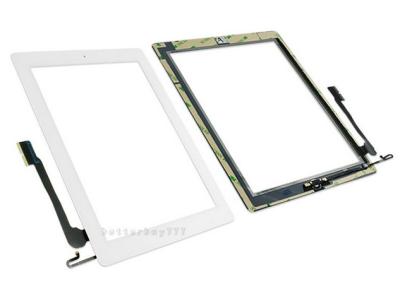 China Multi Touch Ipad LCD Screen For Ipad 4 Digitizer Assembly White for sale