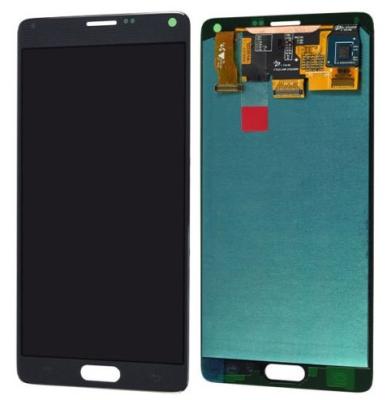 China 5.7 Inches Samsung LCD Screen For Note 4 LCD With Digitizer Assembly Black for sale