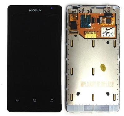 Китай Дисплей TFT Nokia LCD на Lumia 800 LCD с агрегатом цифрователя продается