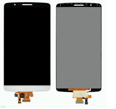 China Pantalla capacitiva de LG LCD para G3 LCD con blanco de la asamblea del digitizador en venta