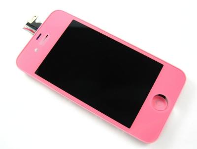 中国 タッチ画面/計数化装置アセンブリ ピンクの IPod の容量性接触 4G LCD 販売のため