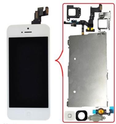 Κίνα IPS οθόνη Iphone LCD για Iphone 5C LCD με Digitizer με το λευκό μερών προς πώληση